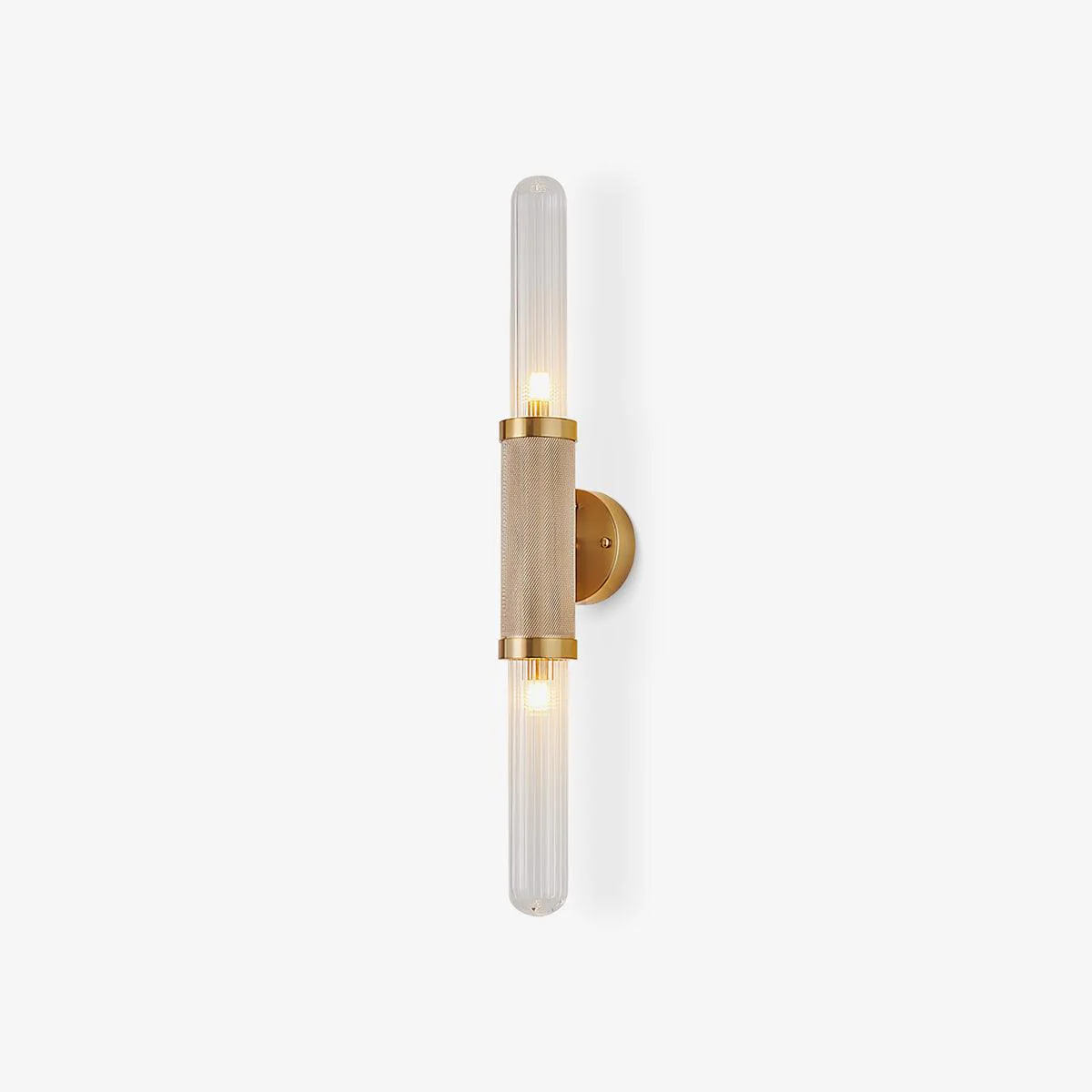 Alorira Nordic Art Column Glass Wall Sconce