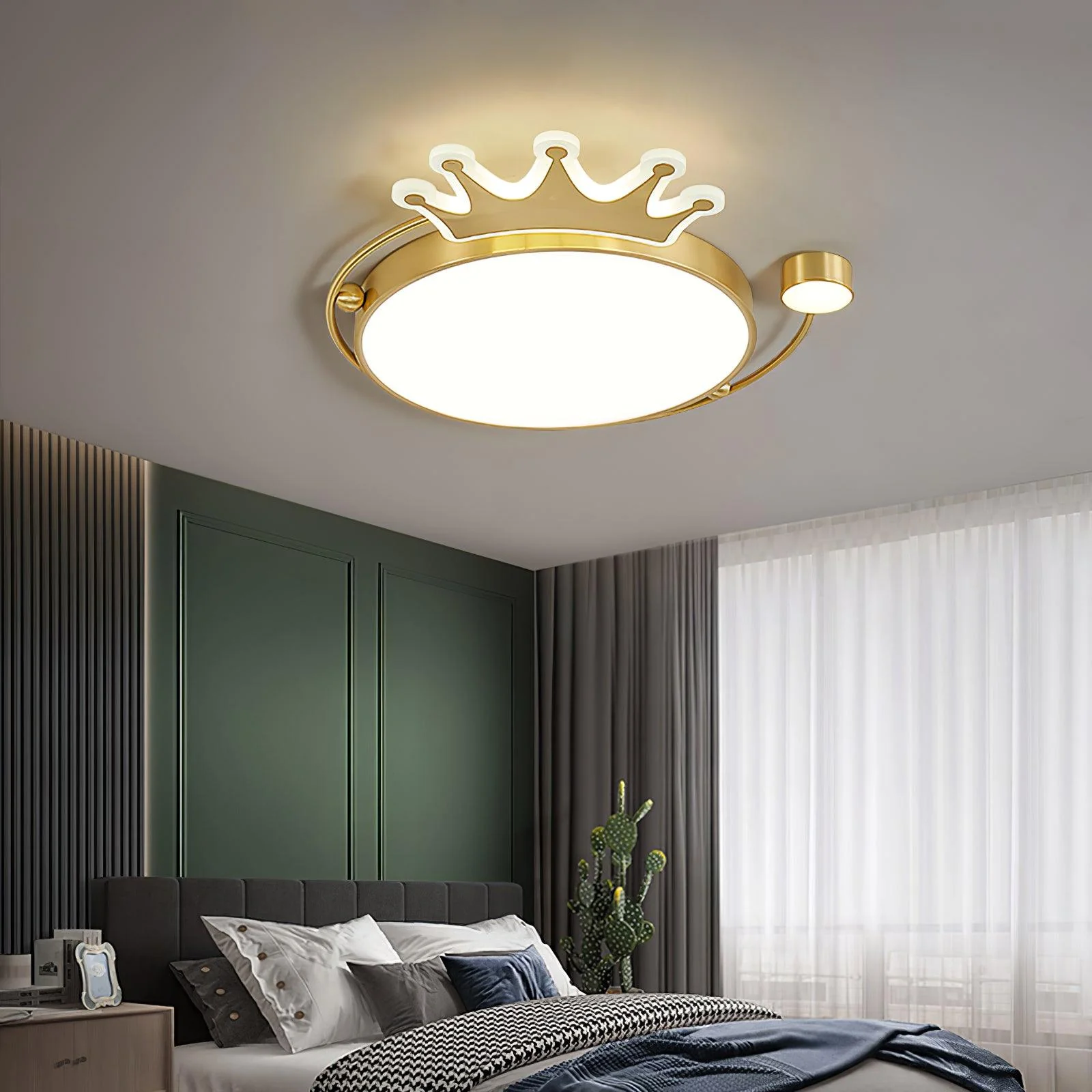 Aloror Classic Art Crown Ceiling Light - Image 10