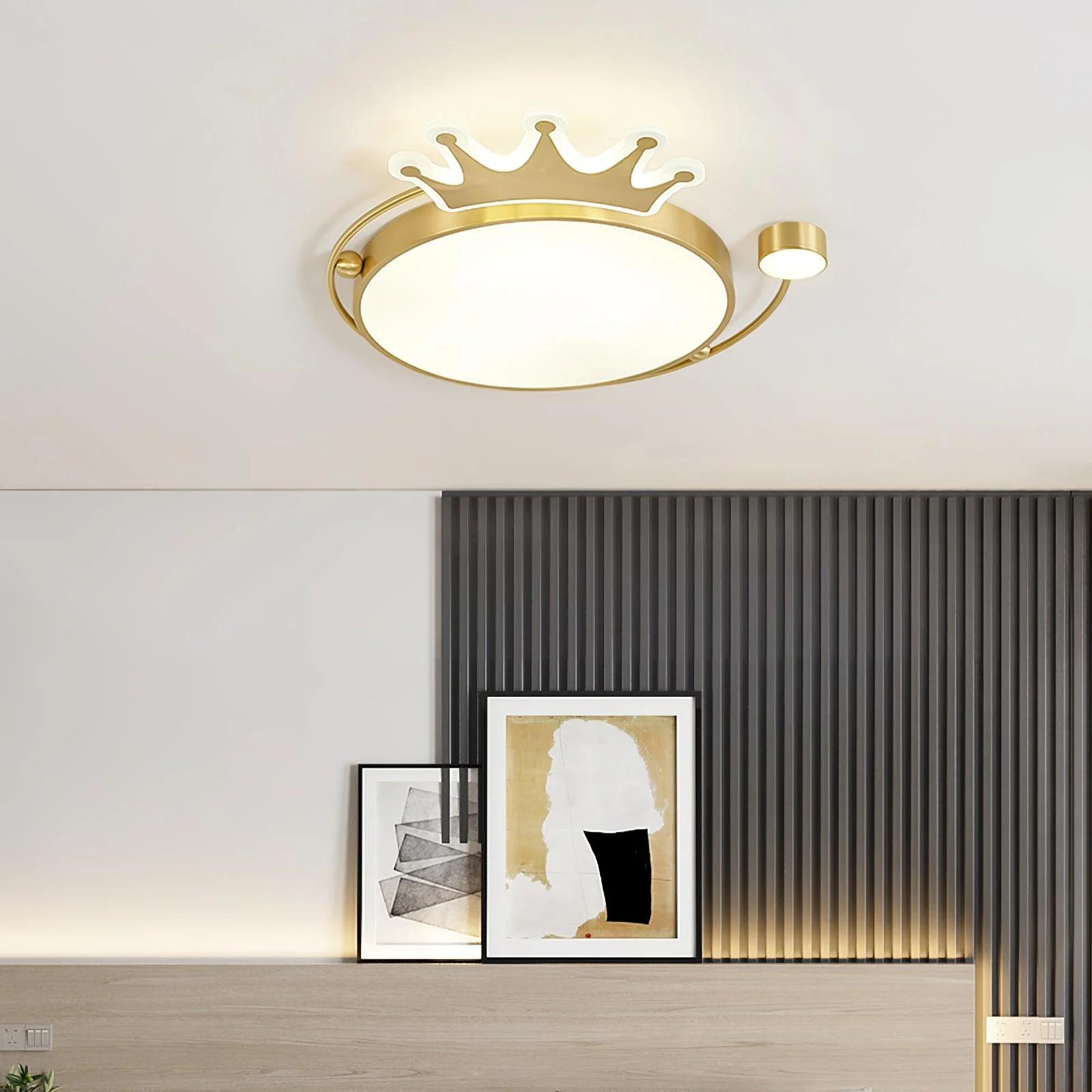 Aloror Classic Art Crown Ceiling Light - Image 13