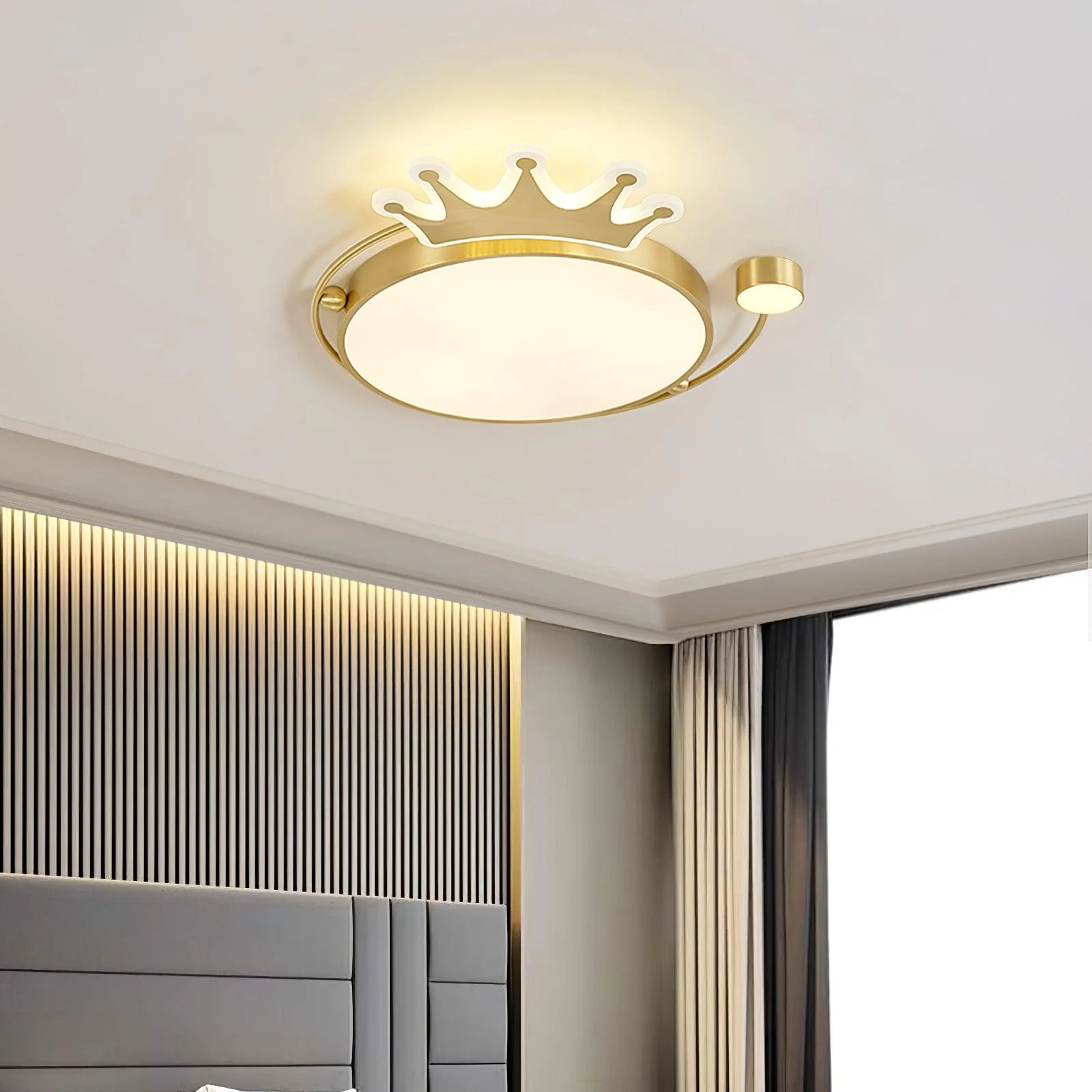 Aloror Classic Art Crown Ceiling Light - Image 14