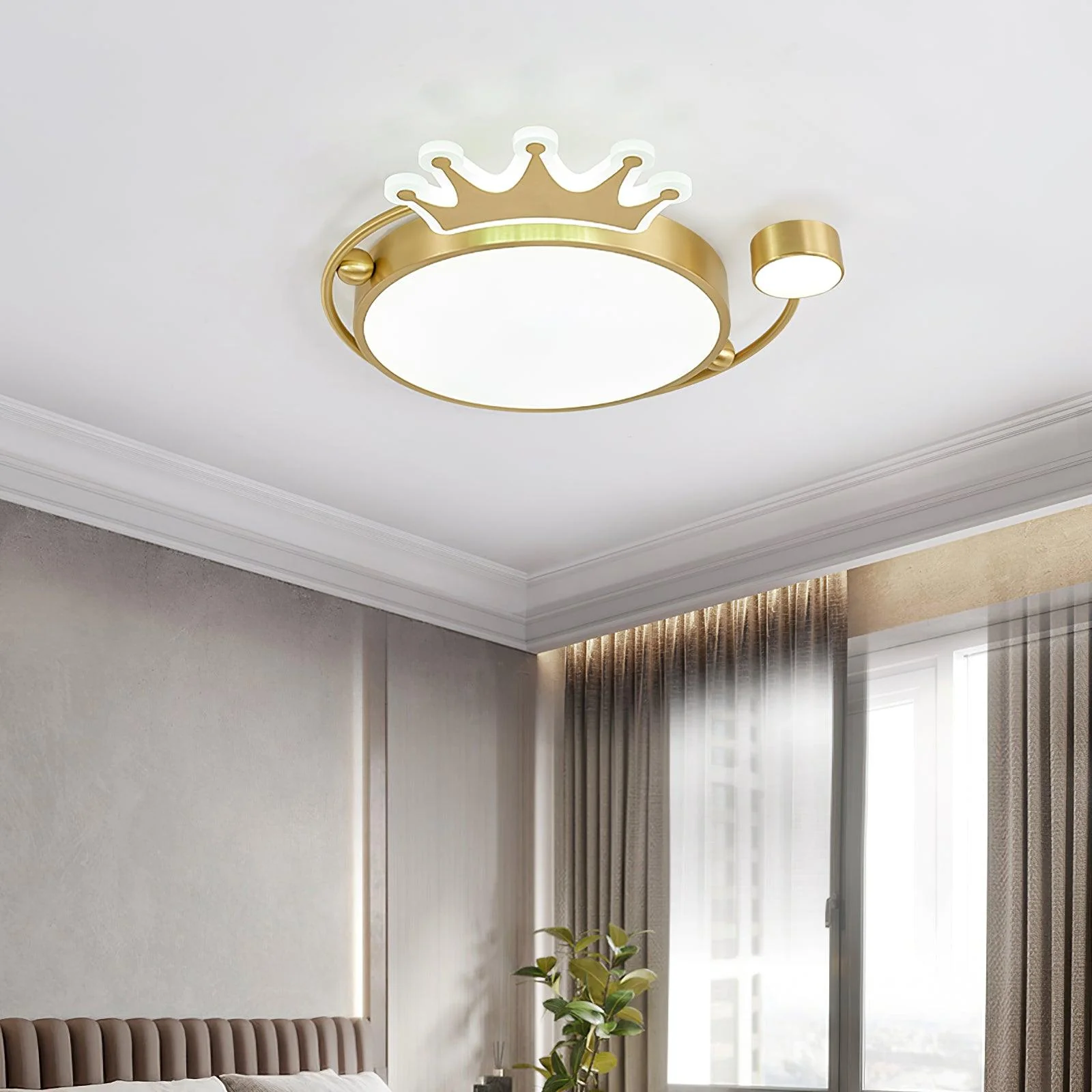 Aloror Classic Art Crown Ceiling Light - Image 15