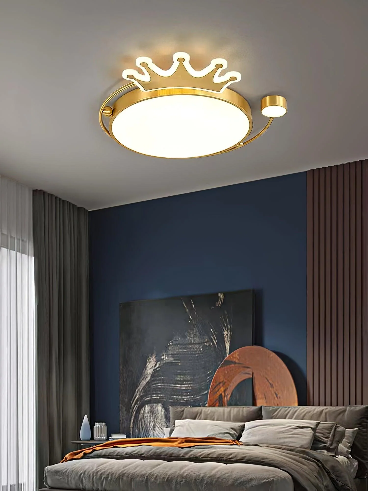 Aloror Classic Art Crown Ceiling Light - Image 18