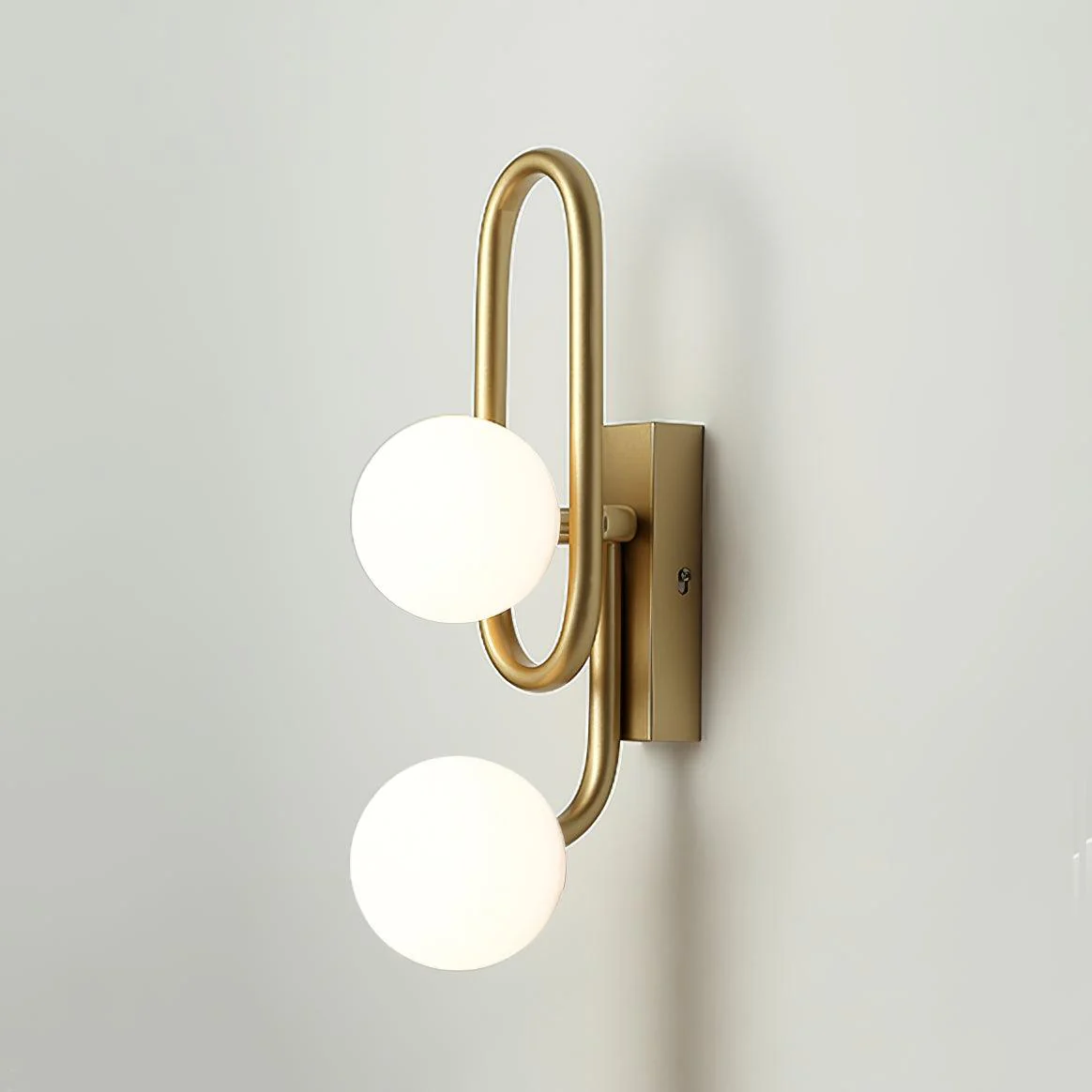 Alphaia Modern Minimalist Glass Wall Lamp - Image 2