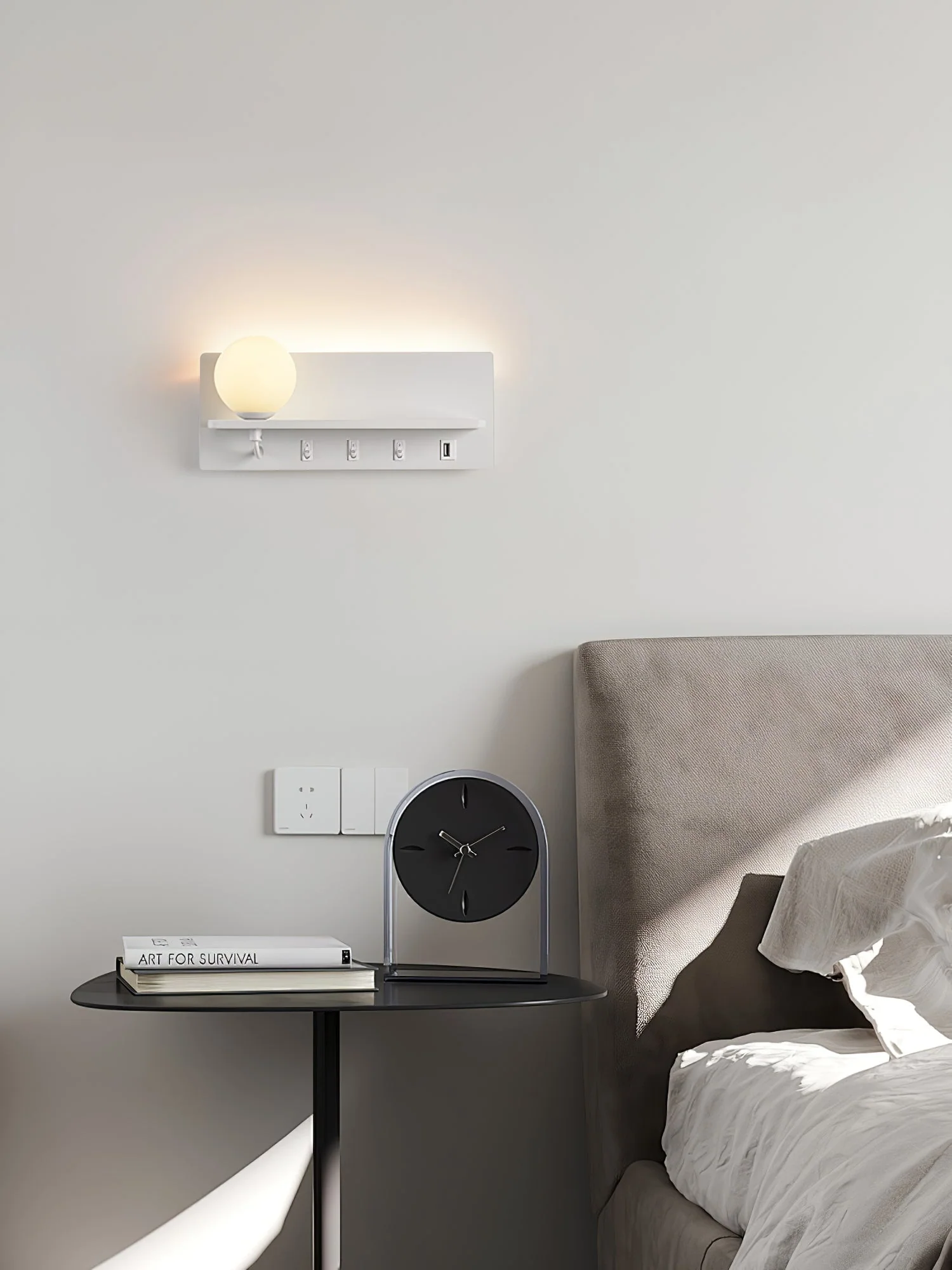 Alraeion Modern Minimalist Slim Glass Wall lamp - Image 32