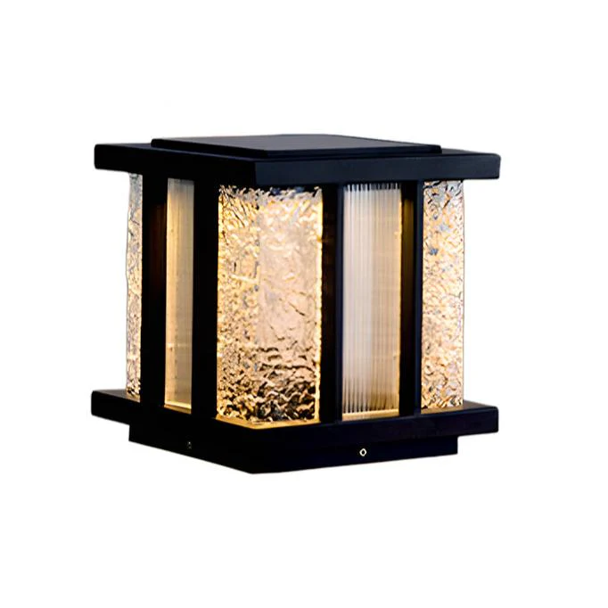 Alraeir Modern Cube Glass Solar Outdoor Light - Image 19
