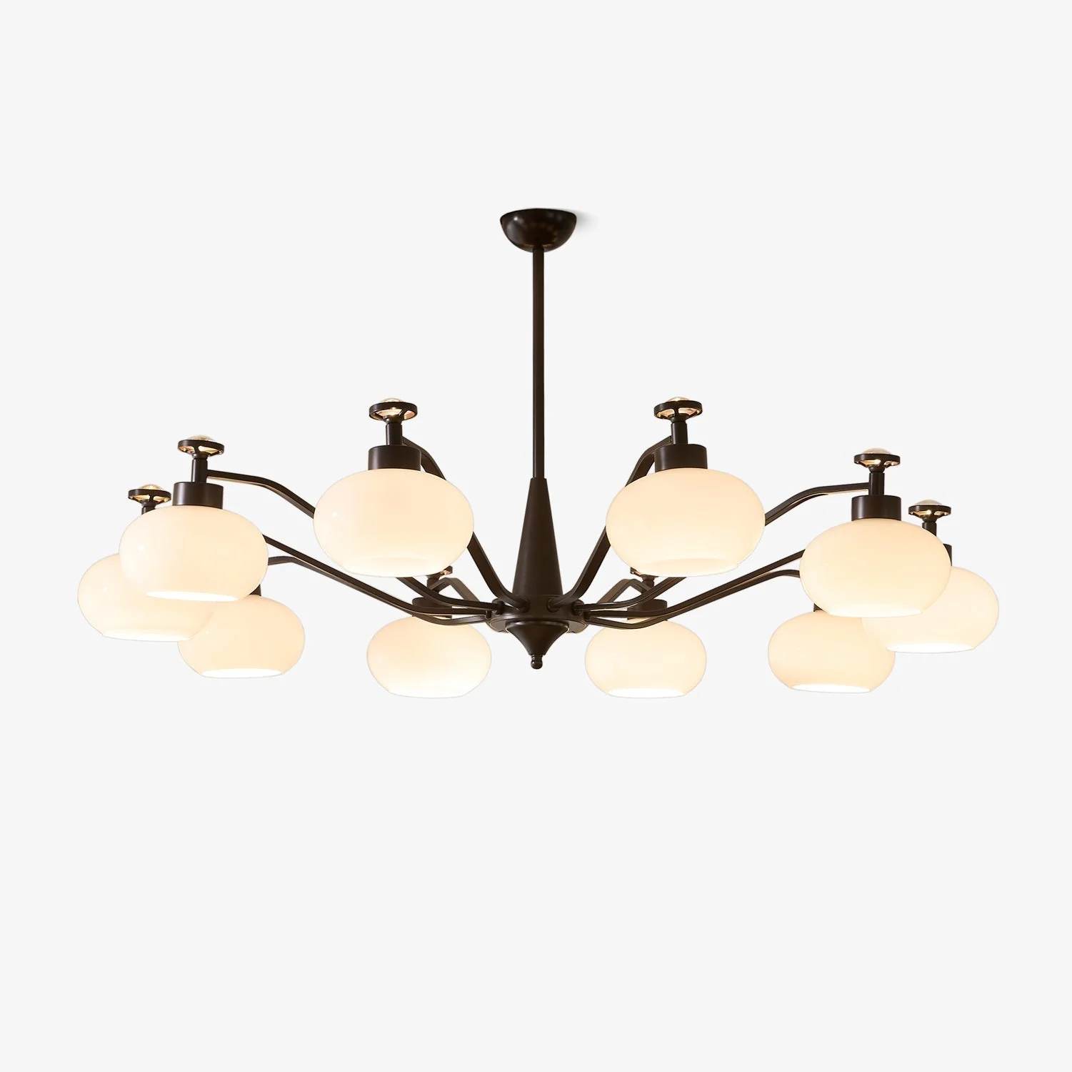 Althaen Elegance Vintage Glass Chandelier - Image 19