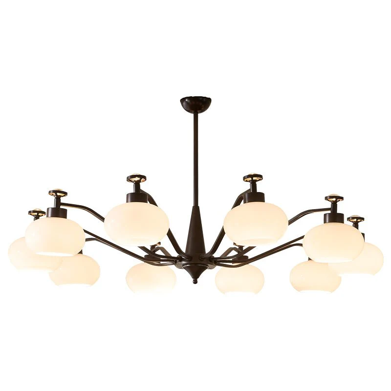 Althaen Elegance Vintage Glass Chandelier - Image 24