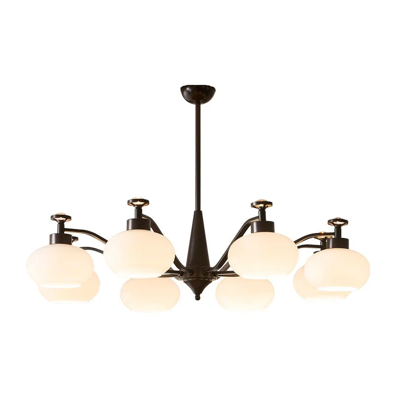 Althaen Elegance Vintage Glass Chandelier - Image 35