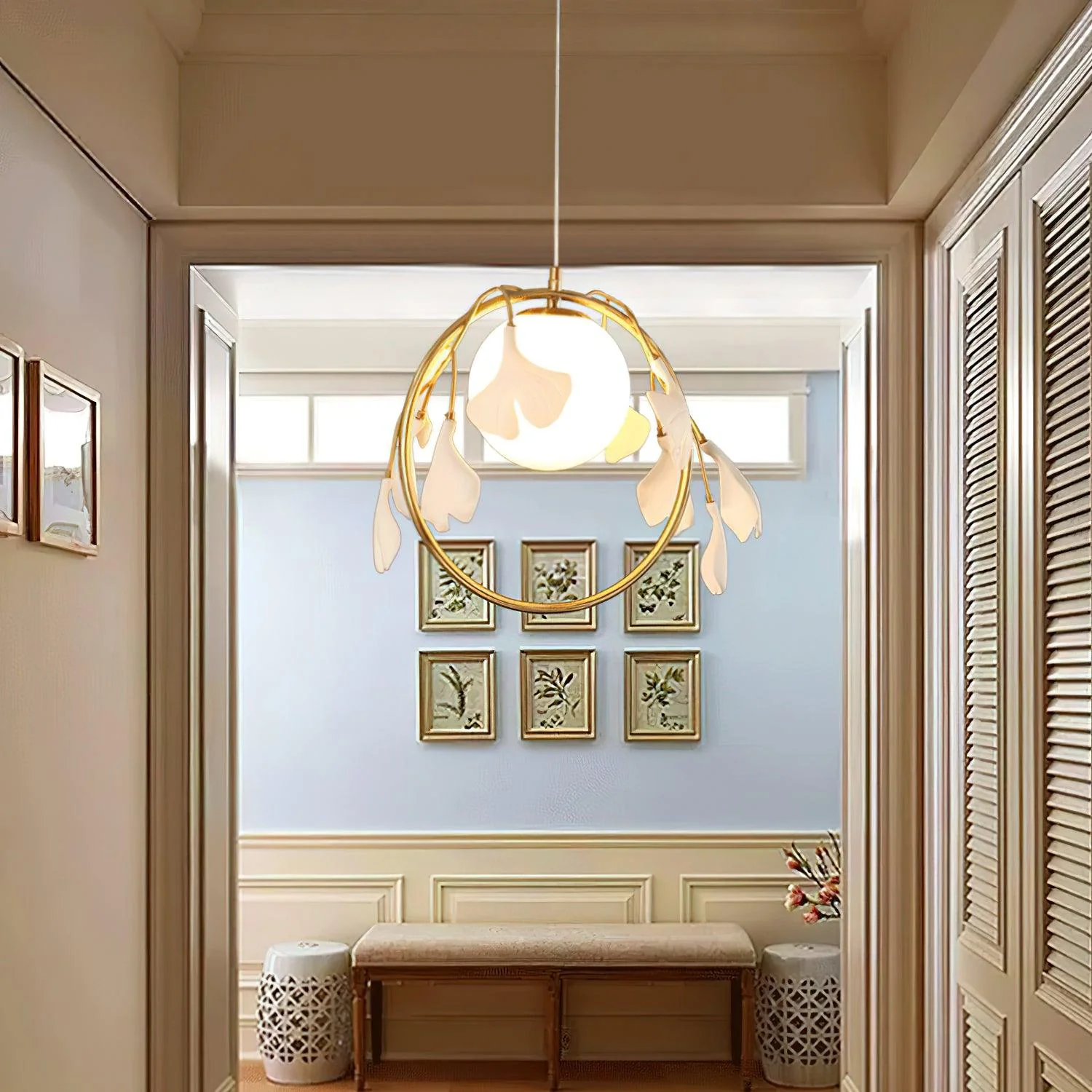 Althera Ceramic Artistic Pendant Lamp - Image 2