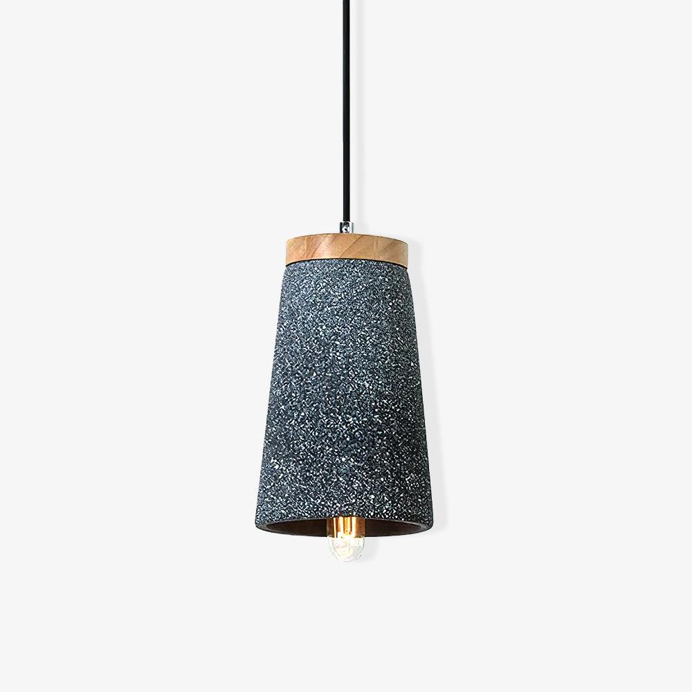 Althere Wood Cement Pendant Light - Image 22