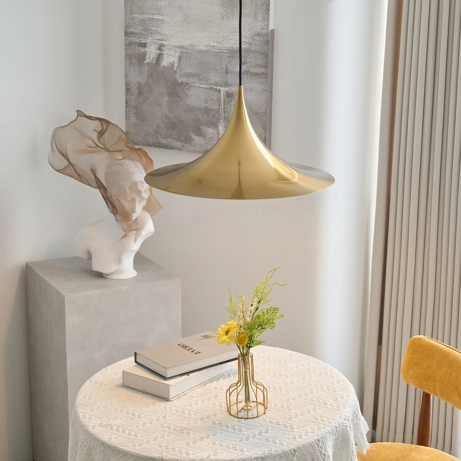Althiran Steel Sculptural Pendant Light - Image 104