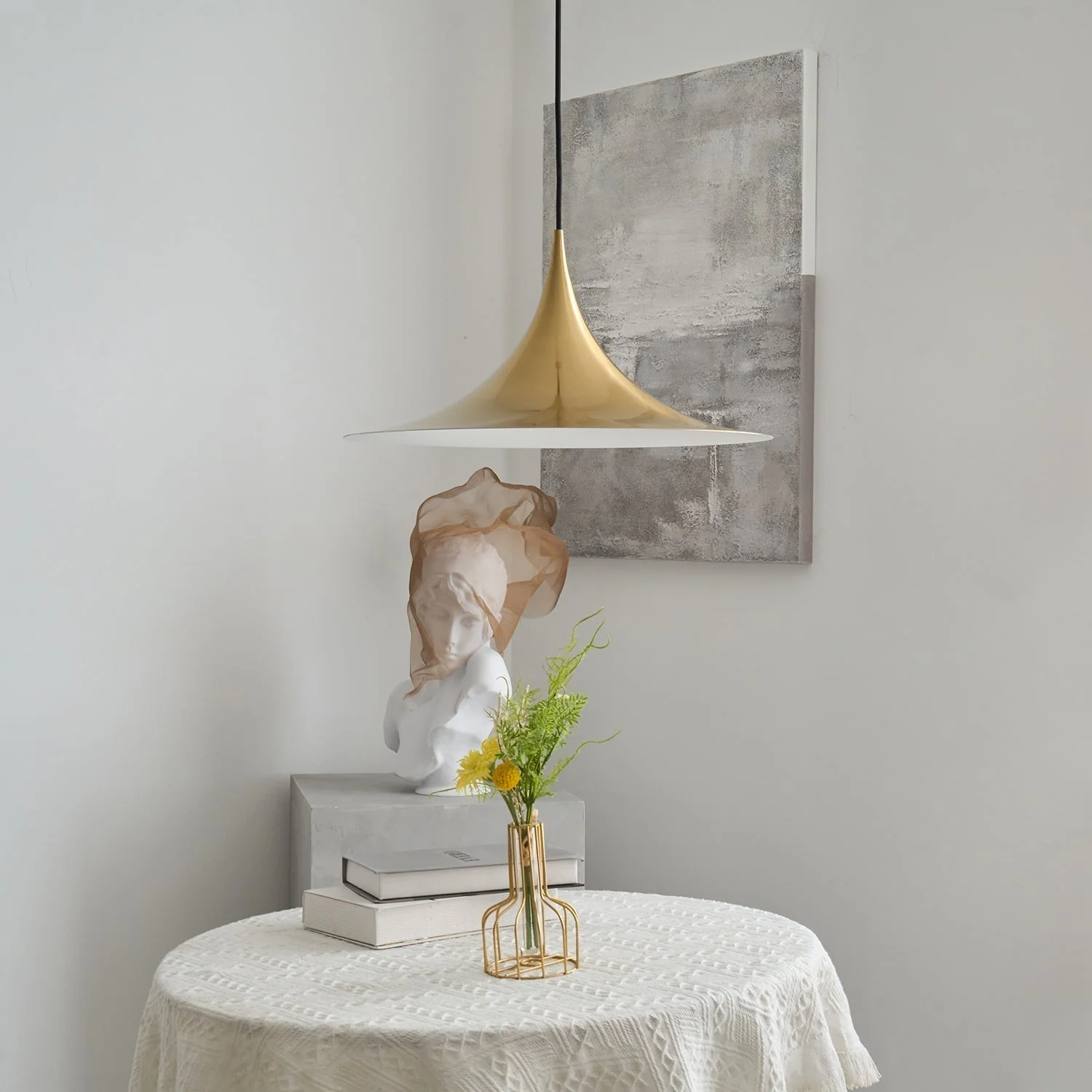Althiran Steel Sculptural Pendant Light - Image 108