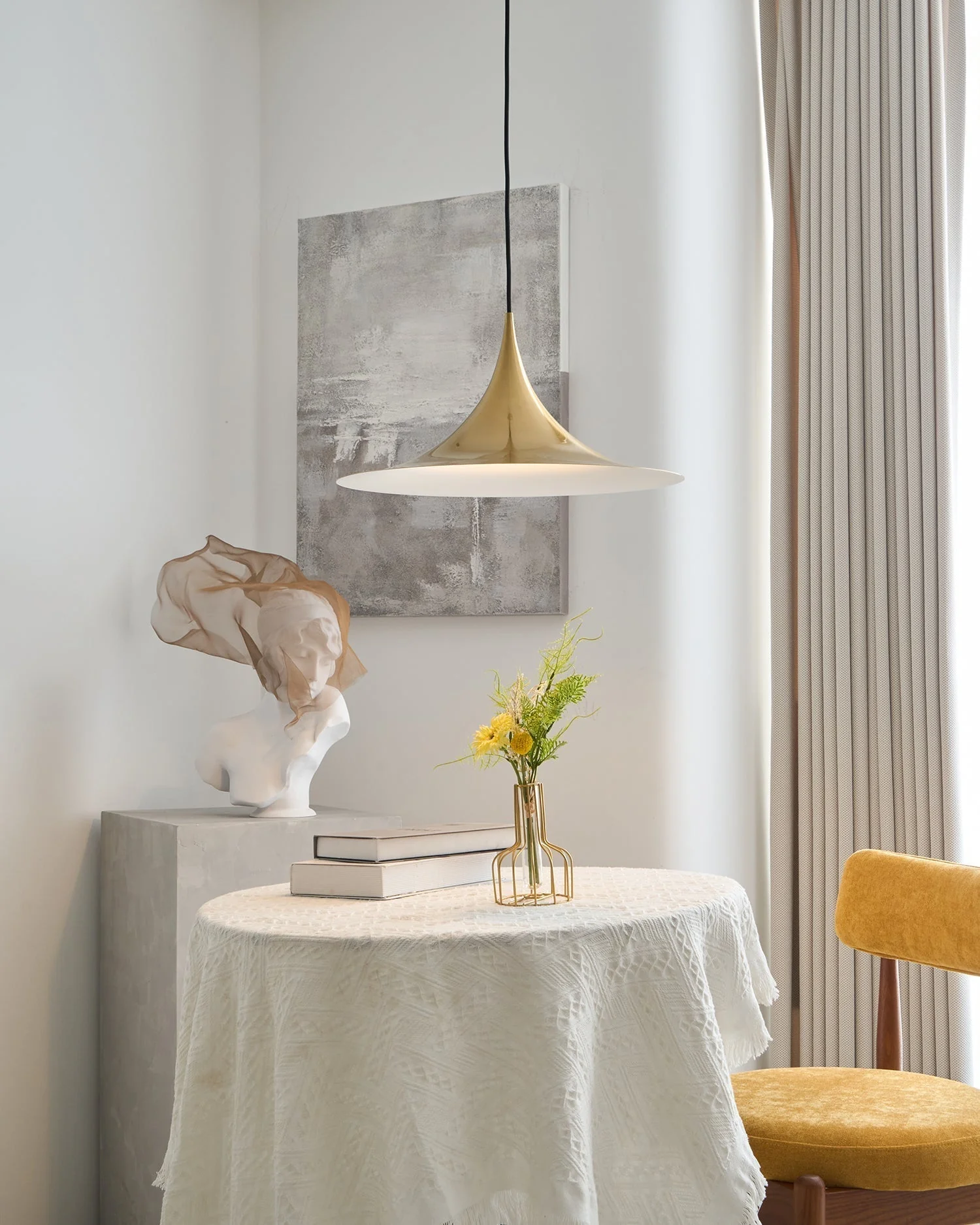 Althiran Steel Sculptural Pendant Light - Image 112