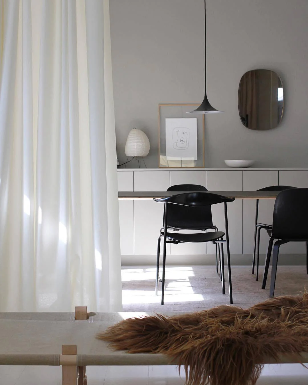 Althiran Steel Sculptural Pendant Light - Image 3