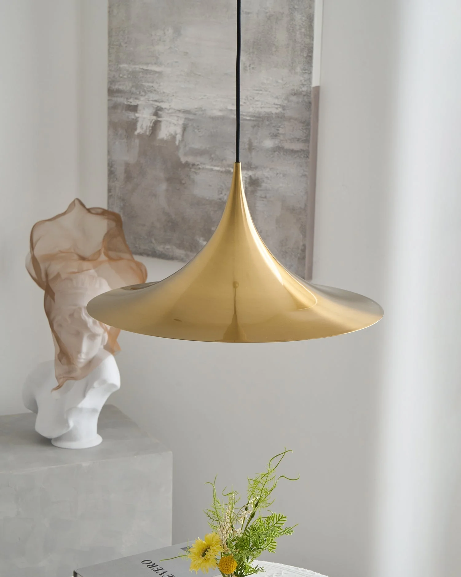 Althiran Steel Sculptural Pendant Light - Image 47