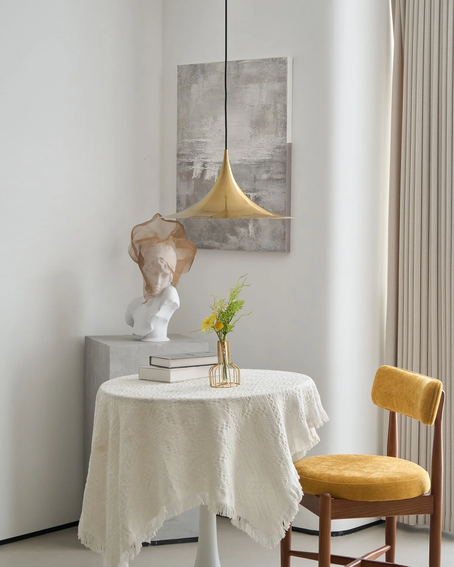 Althiran Steel Sculptural Pendant Light - Image 48