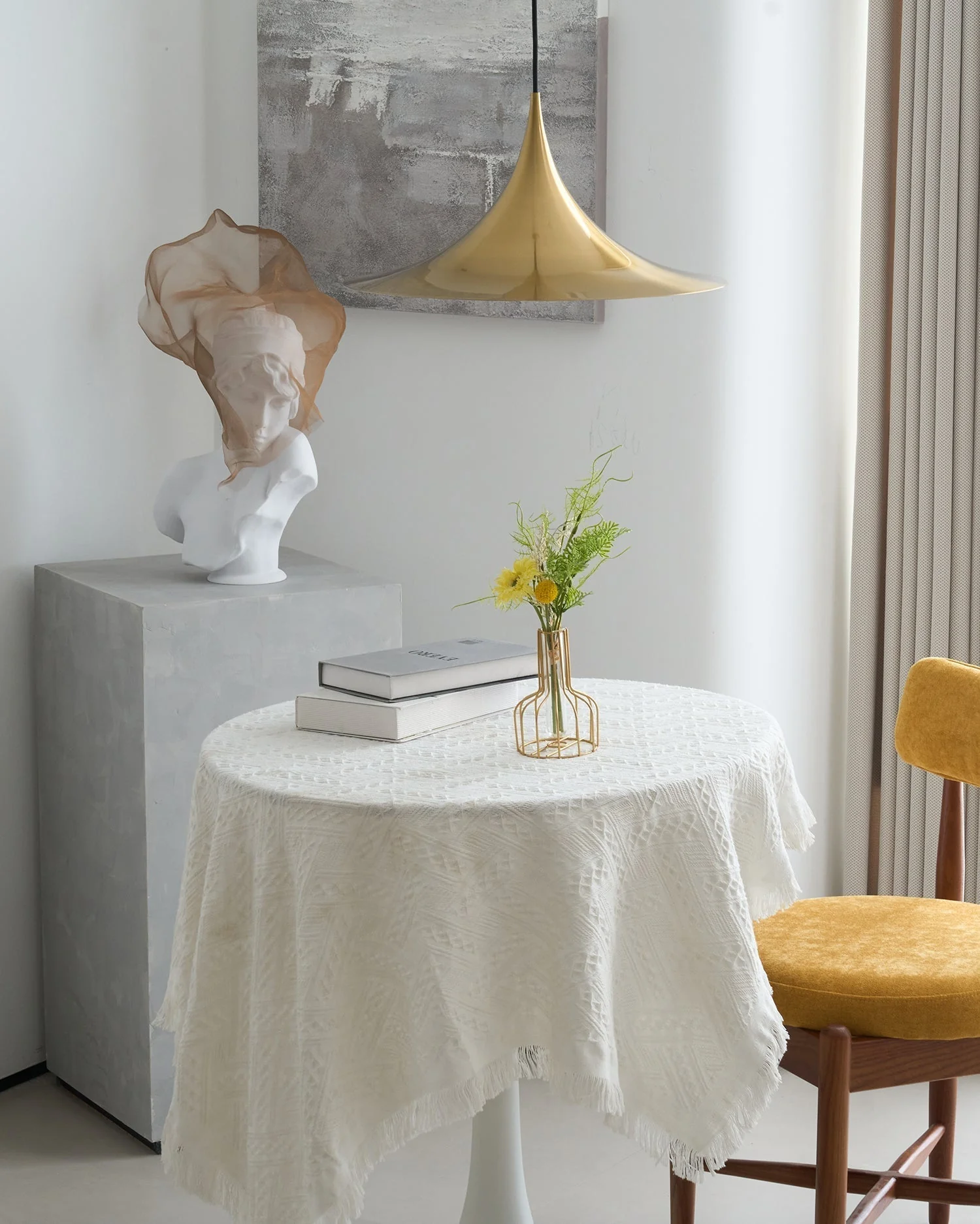 Althiran Steel Sculptural Pendant Light - Image 49