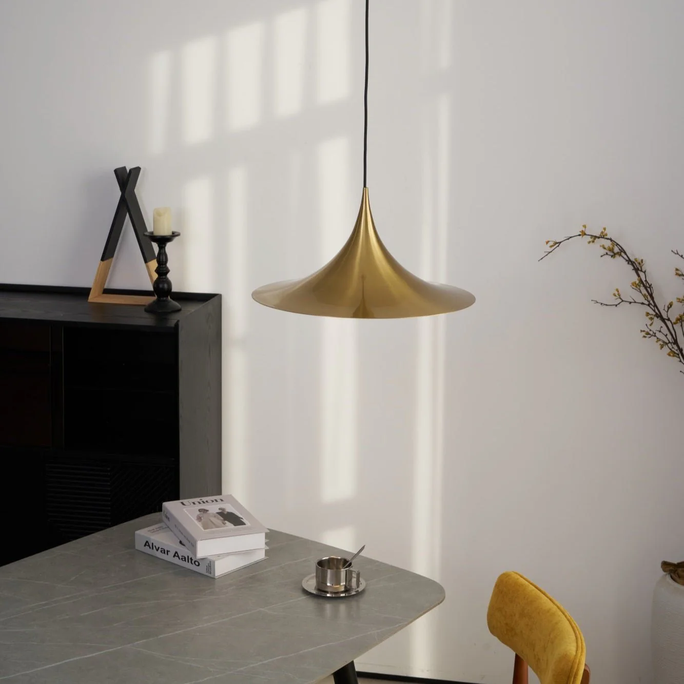 Althiran Steel Sculptural Pendant Light - Image 55