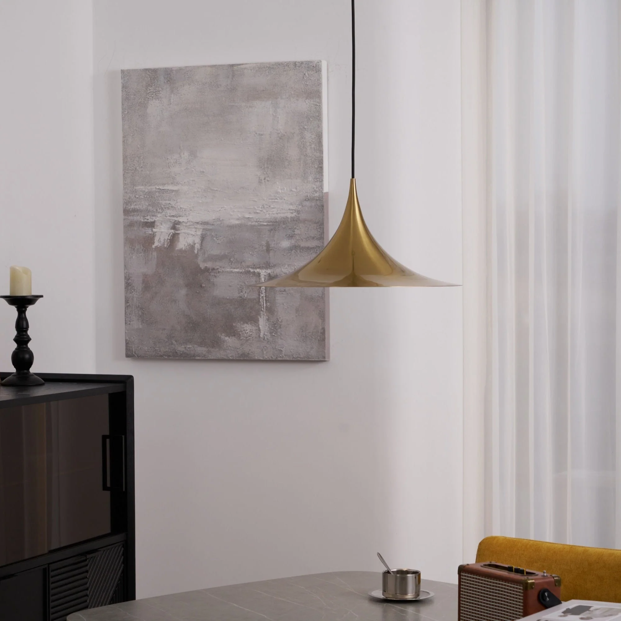Althiran Steel Sculptural Pendant Light - Image 72
