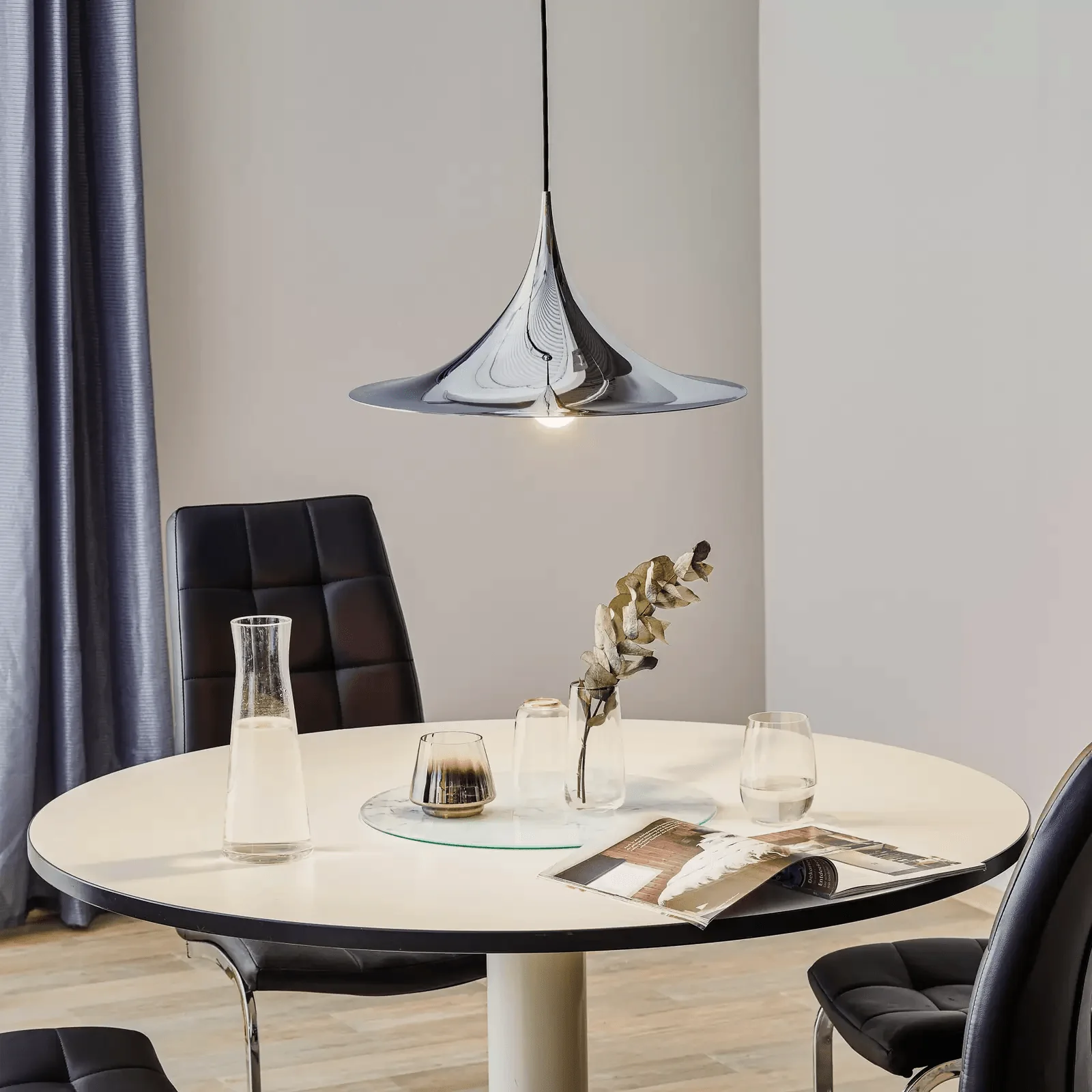 Althiran Steel Sculptural Pendant Light - Image 8