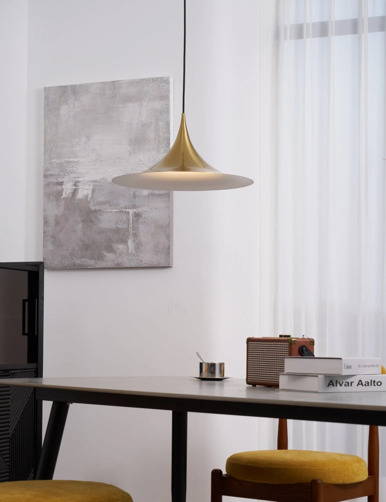 Althiran Steel Sculptural Pendant Light - Image 83