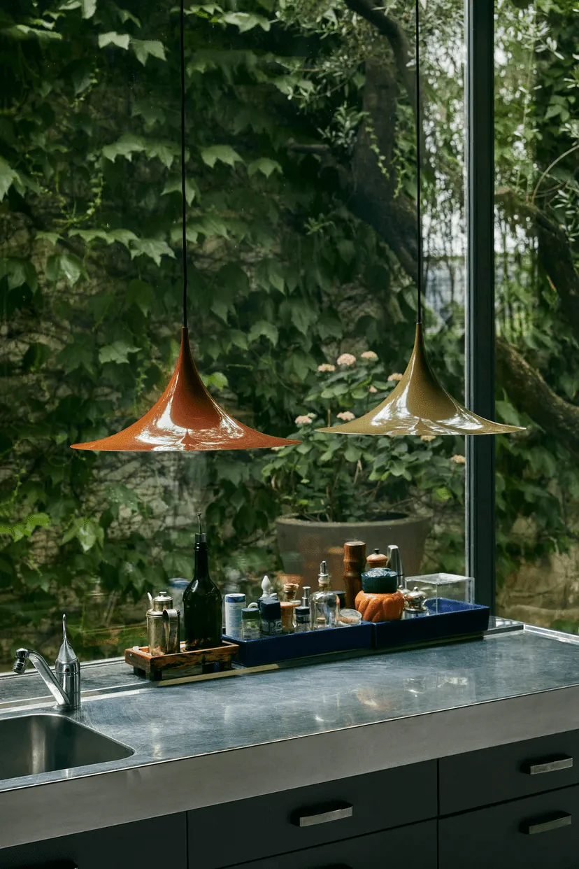 Althiran Steel Sculptural Pendant Light - Image 88