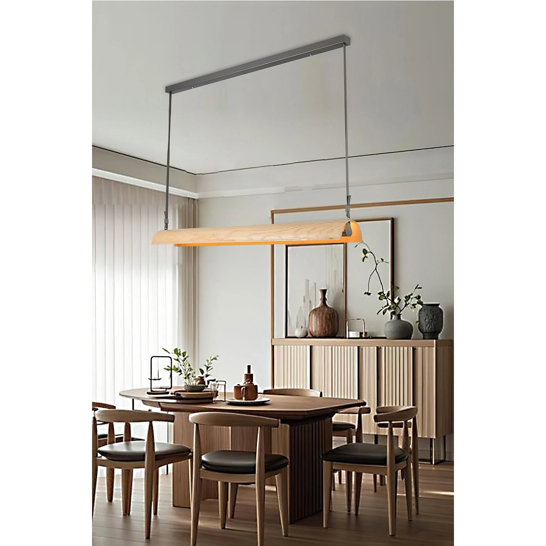 Aluet Contemporary Plywood Pendant Light - Image 13