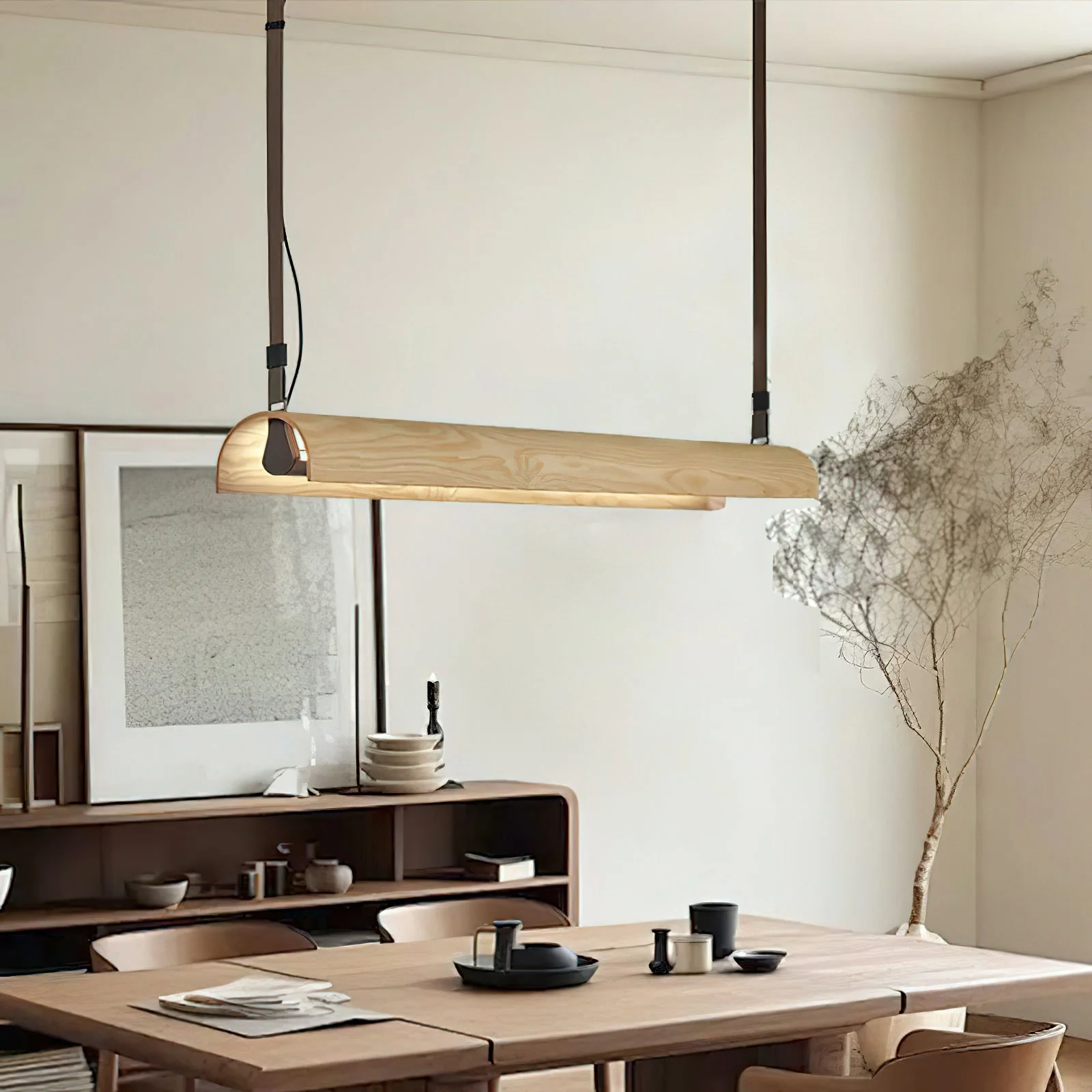 Aluet Contemporary Plywood Pendant Light - Image 3