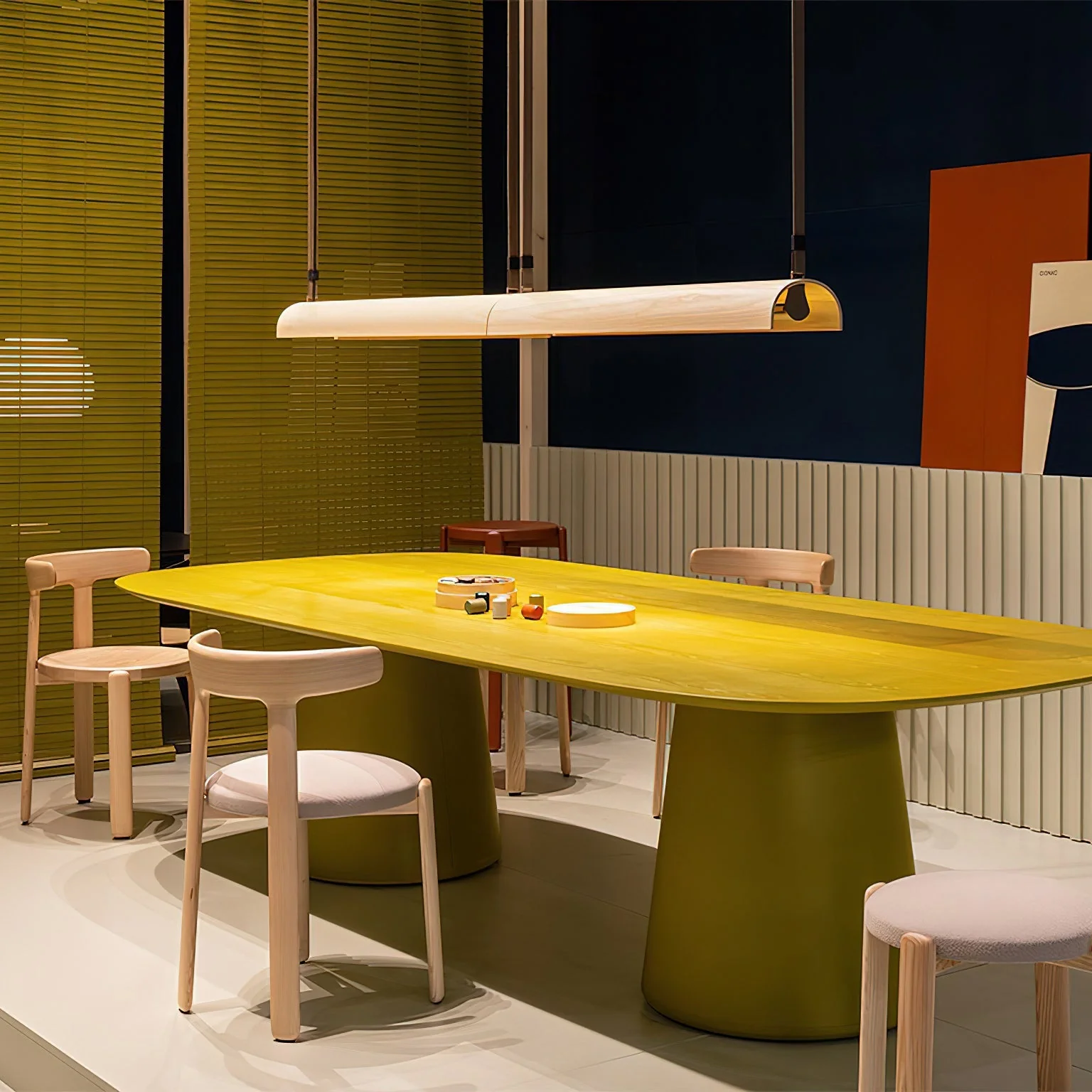 Aluet Contemporary Plywood Pendant Light - Image 5