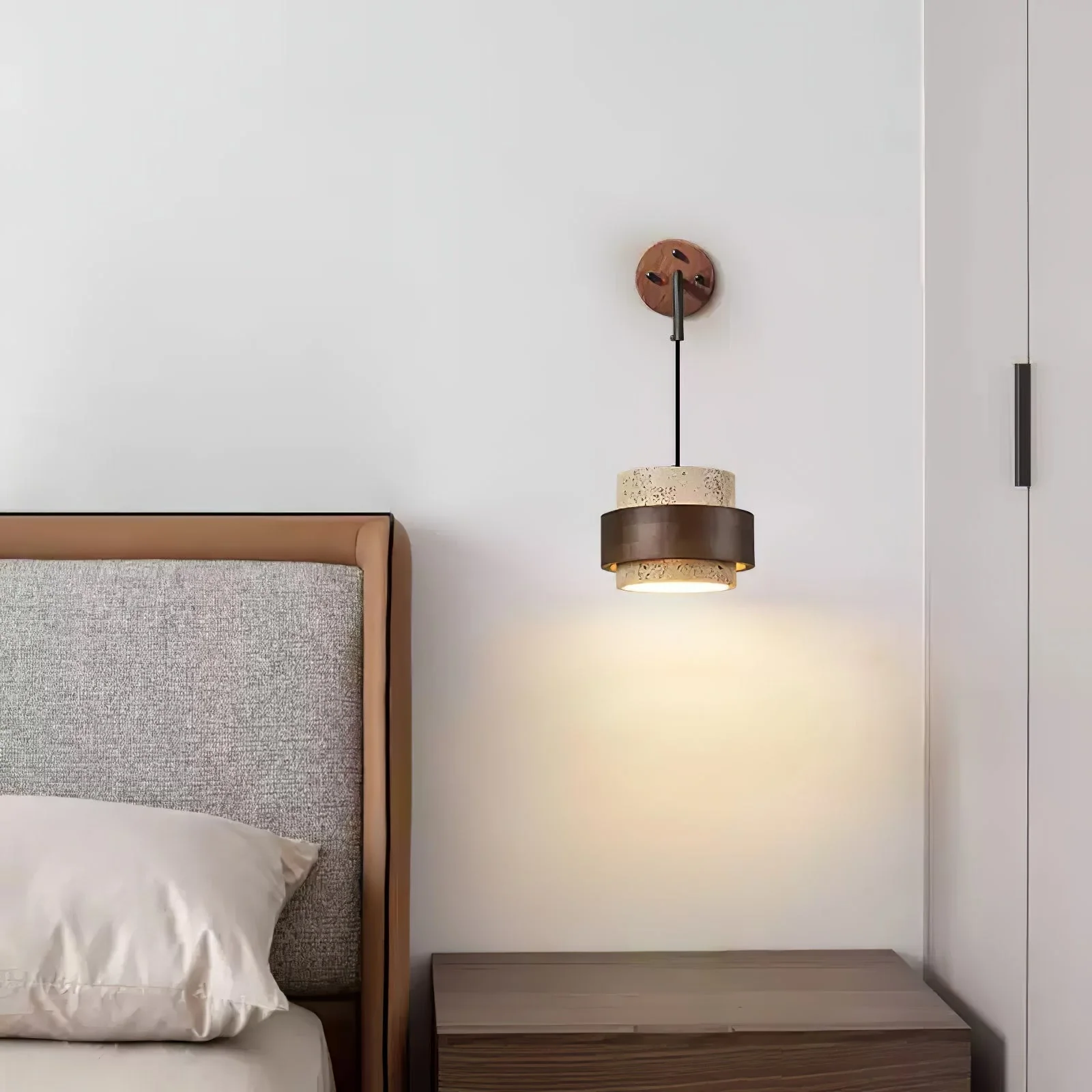 Alva Travertine Wall Light - Image 6