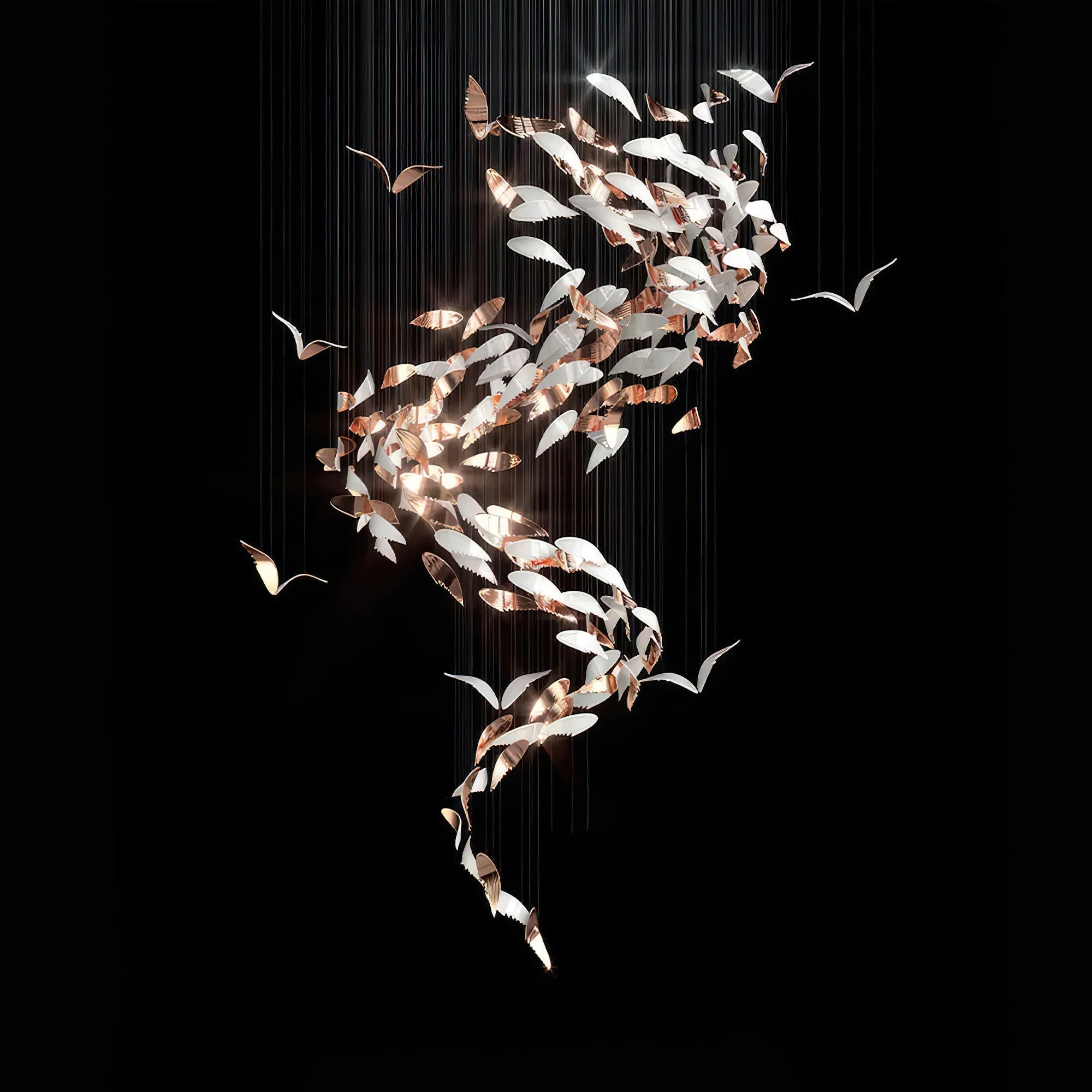 Alvenan Bird Flock Chandelier - Image 12