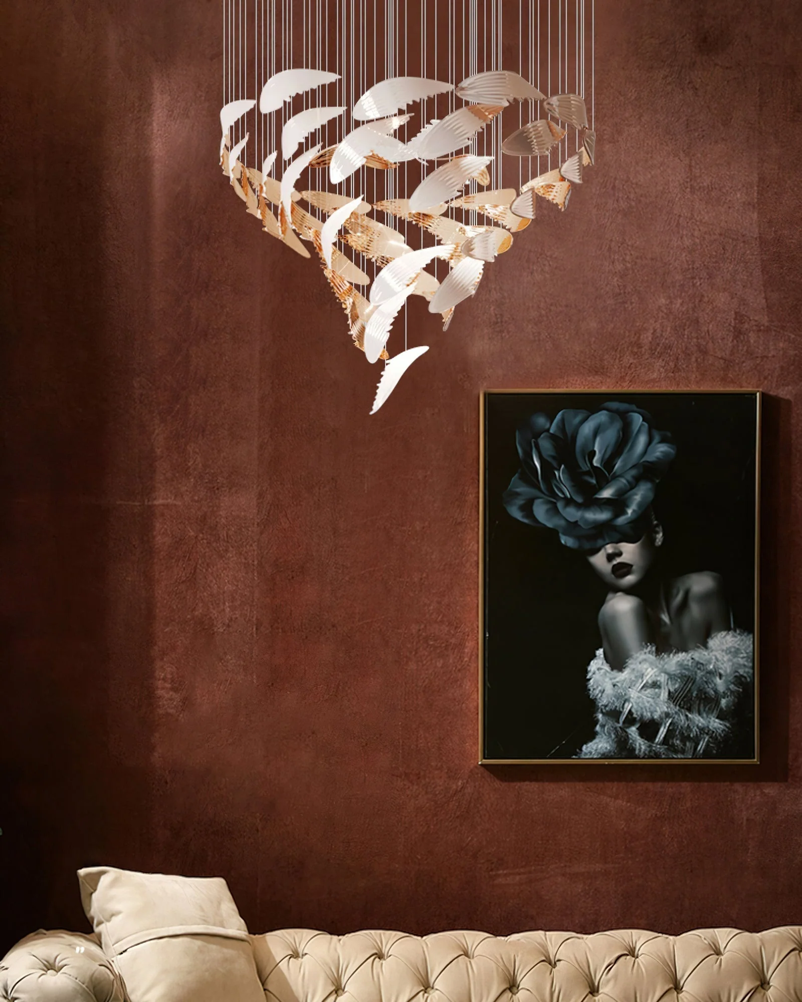 Alvenan Bird Flock Chandelier - Image 27