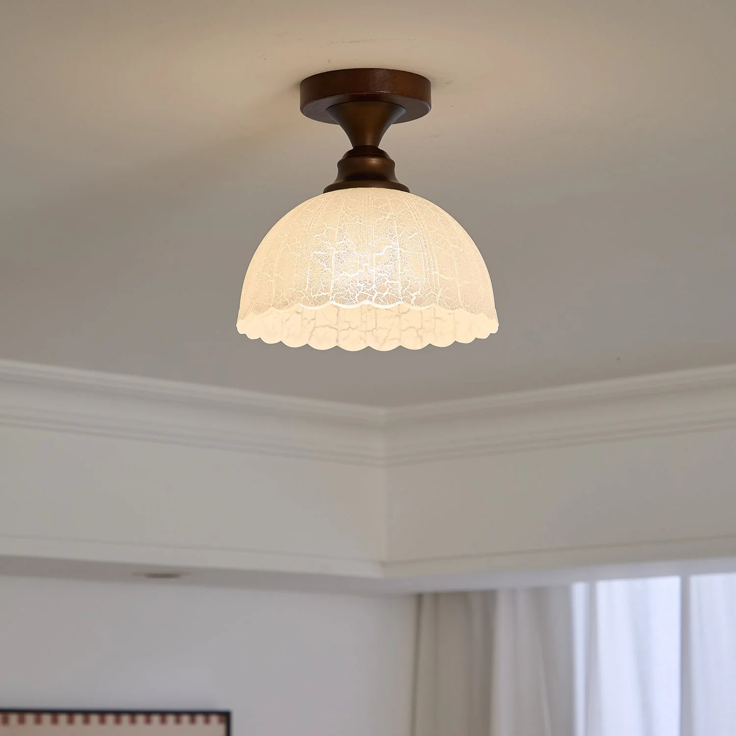 Alveneth Premium Nordic Art Glass Ceiling Lamp - Image 14