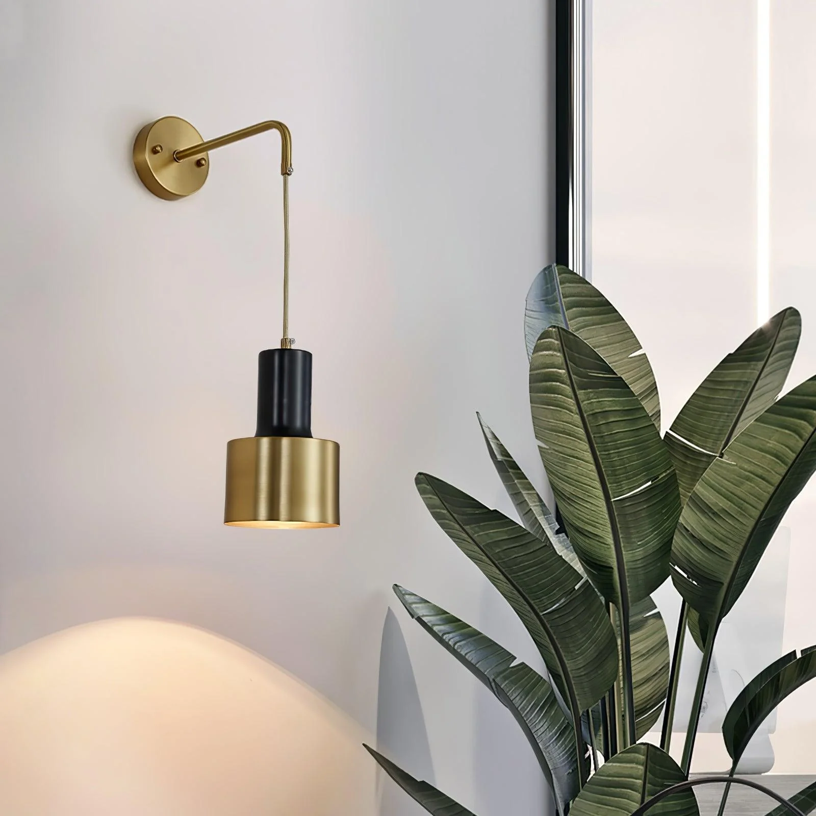 Alvina Modern Minimalist Brass Wall Light - Image 16