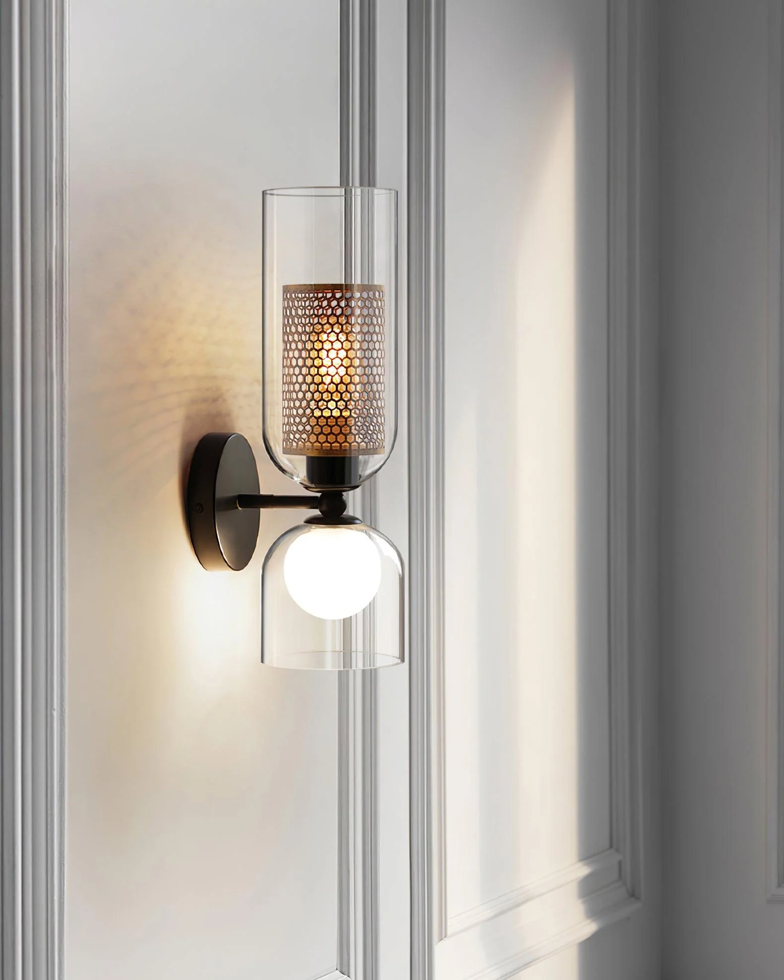 Alvynan Premium Nordic Art Glass Wall Lamp - Image 12