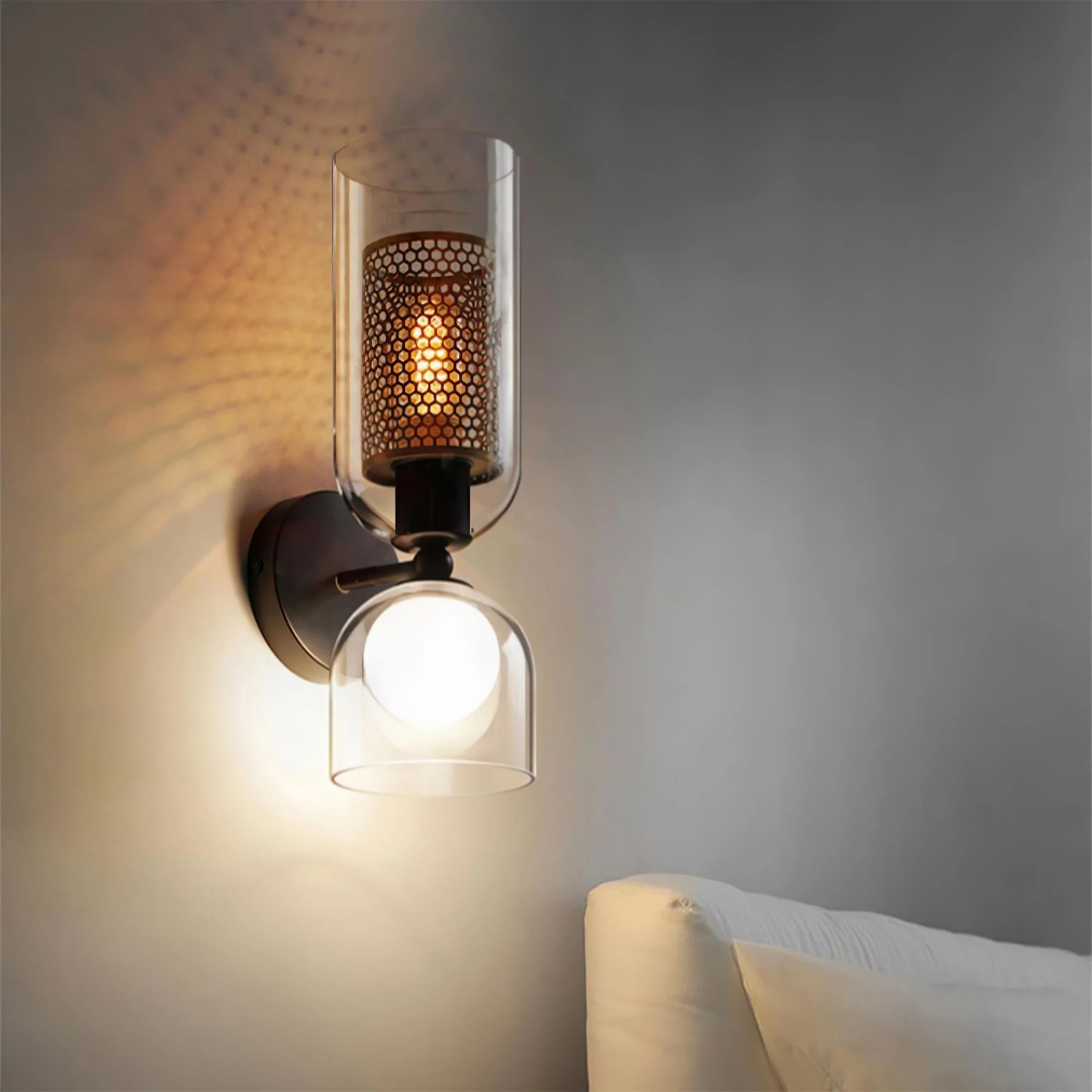 Alvynan Premium Nordic Art Glass Wall Lamp - Image 19