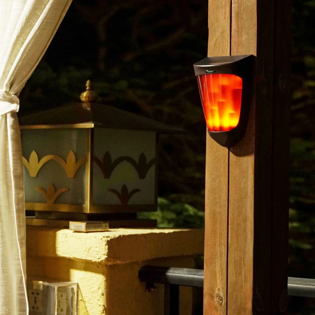Amary Energy Flame ABS Outdoor Sconce Wall Lights - Image 5