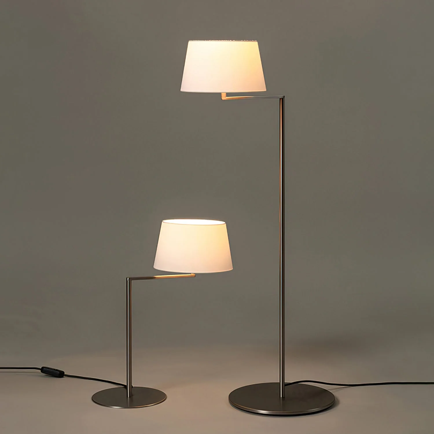 Americana Contemporary Fabric Floor Lamp - Image 6