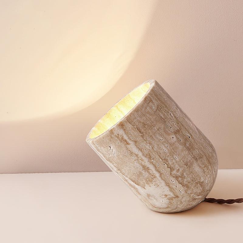 Amidori Wabi-Sabi Travertine Table Light - Image 24