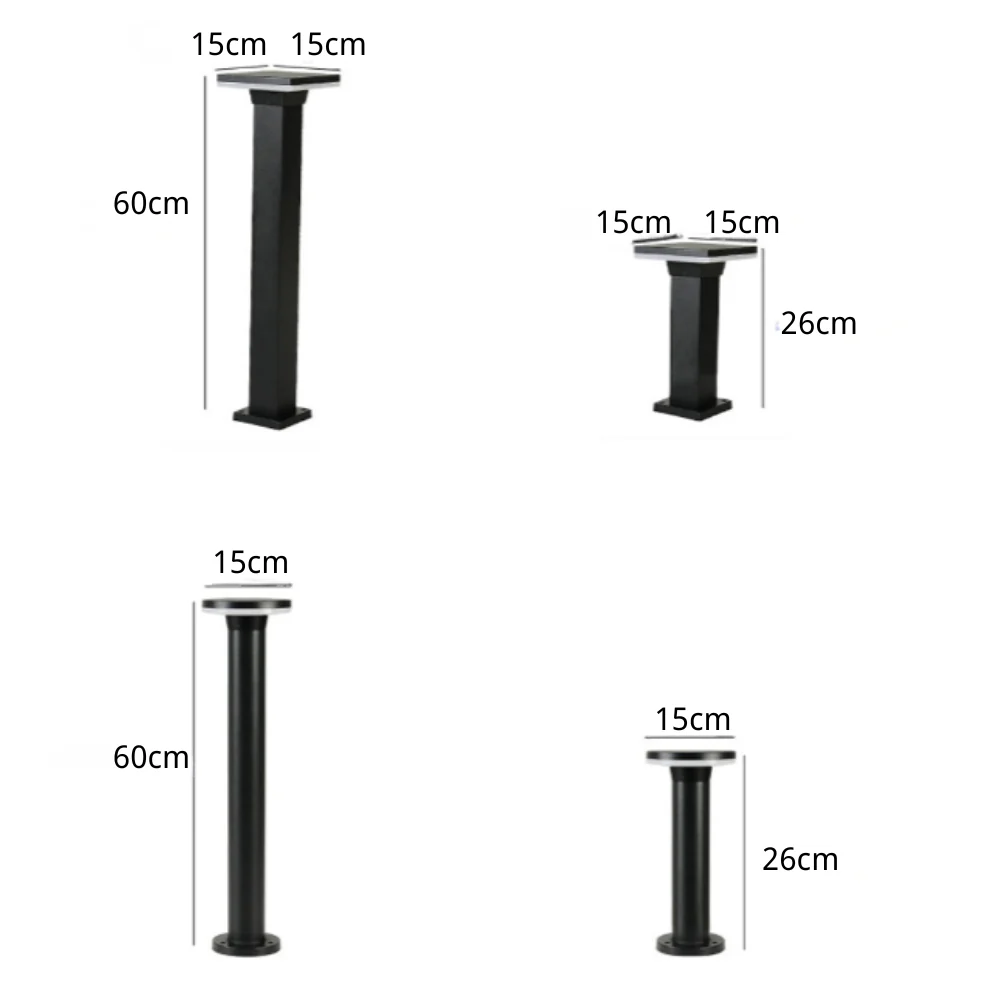 Anasta Minimalist LED Landscape Outdoor Lawn Lamps - Image 11