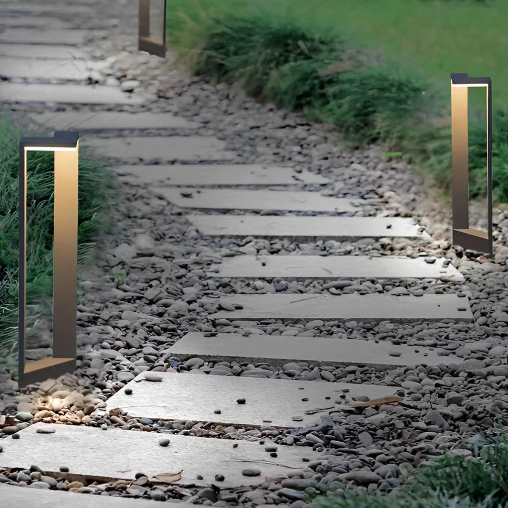 Angy Linear Landscape Minimalist Outdoor Pathway Lamp - Image 6