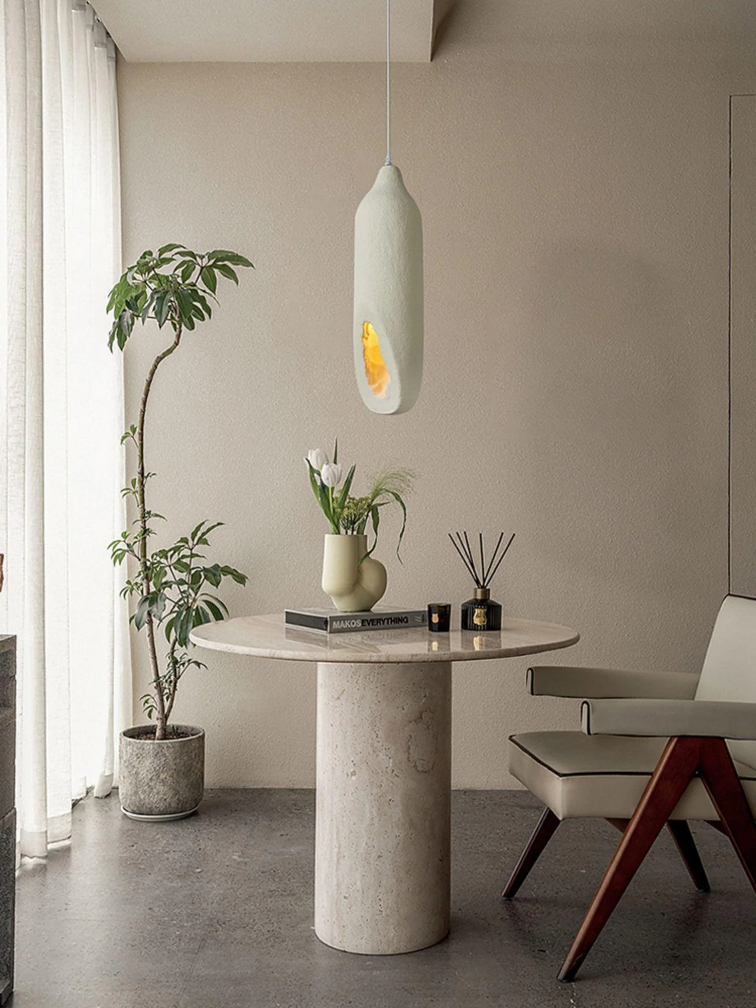Anorion Modern Minimalist  Nordic Plastic Pendant Light - Image 2