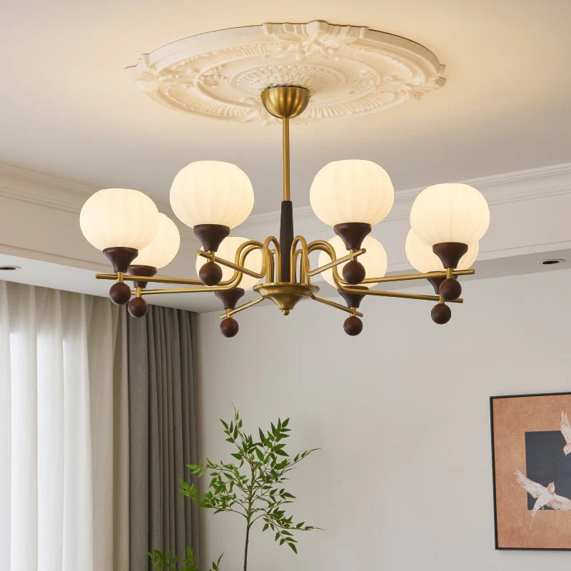 Anorionis Traditional Premium Wood Chandelier - Image 14