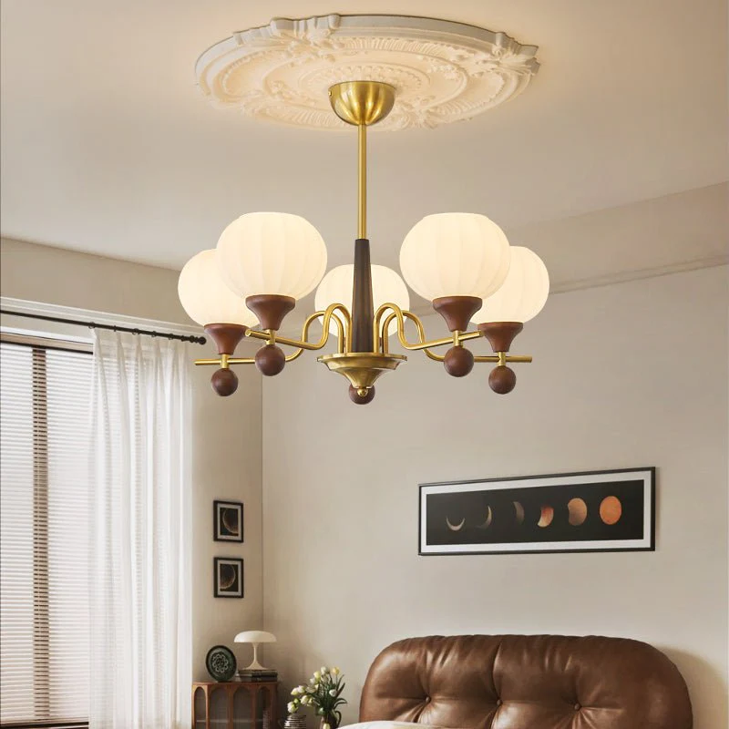Anorionis Traditional Premium Wood Chandelier - Image 24