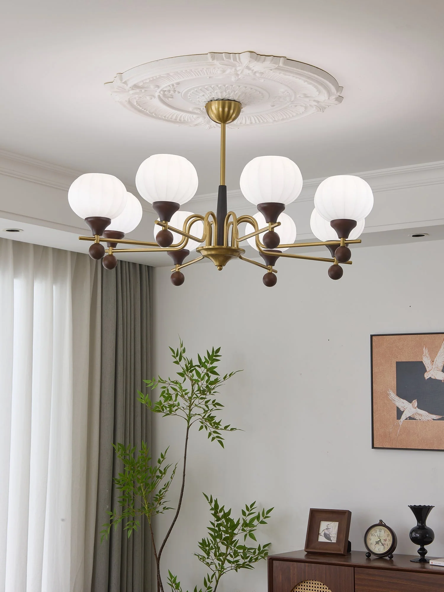 Anorionis Traditional Premium Wood Chandelier - Image 28