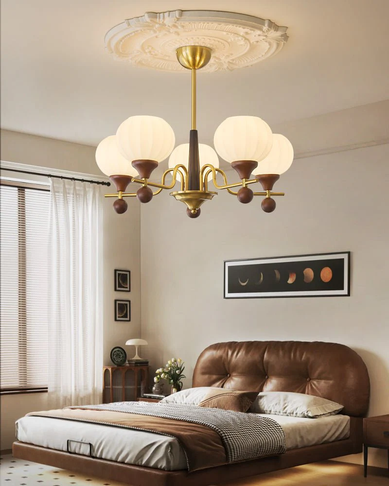 Anorionis Traditional Premium Wood Chandelier - Image 6
