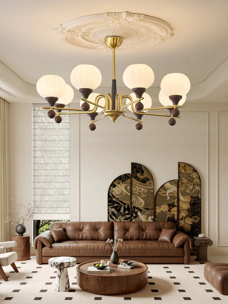 Anorionis Traditional Premium Wood Chandelier - Image 8