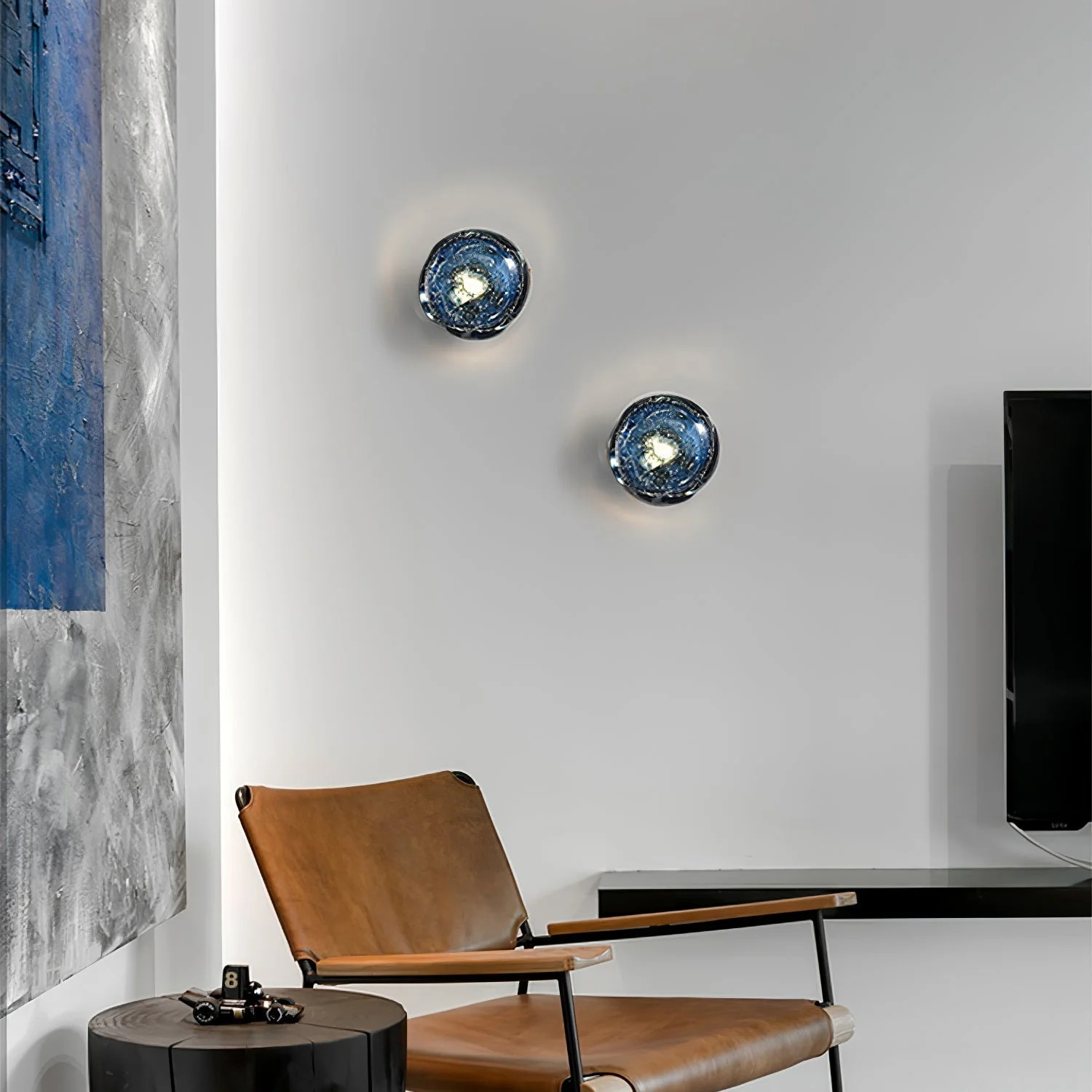 Anthony Luxury Glass Wall Lamp - Image 4