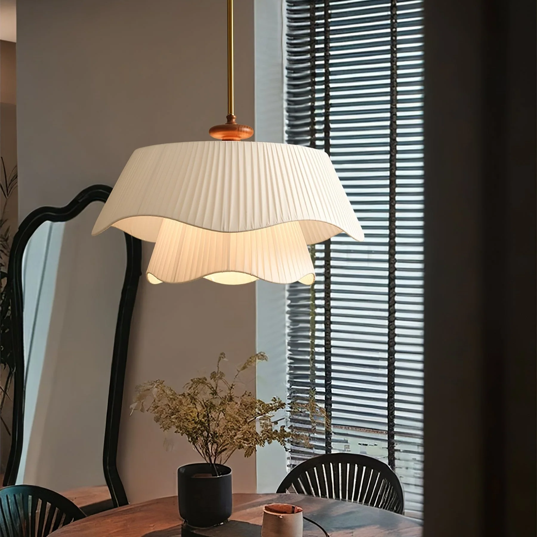 Aphais Premium Elegance Wood Pendant Lamp - Image 11