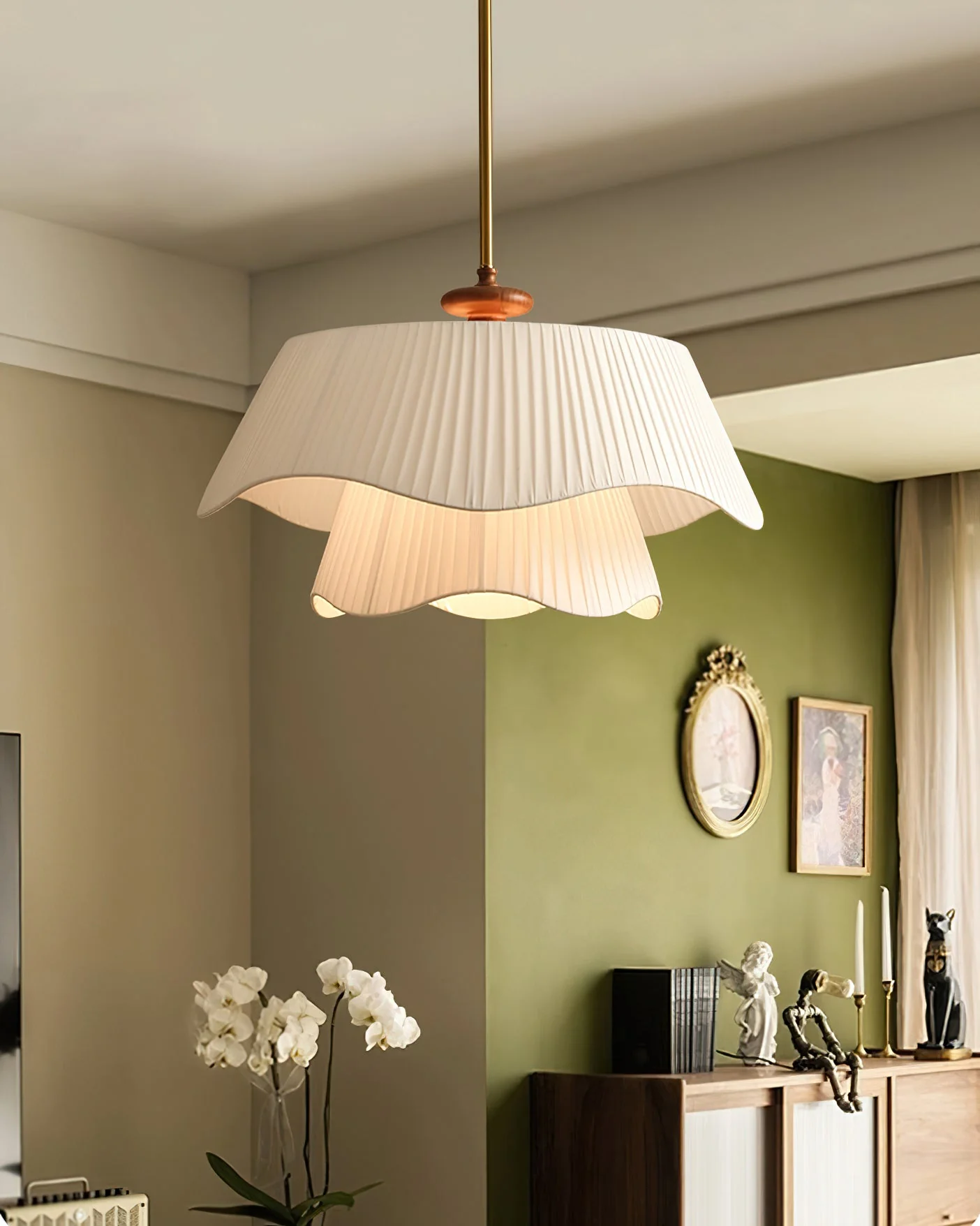 Aphais Premium Elegance Wood Pendant Lamp - Image 17